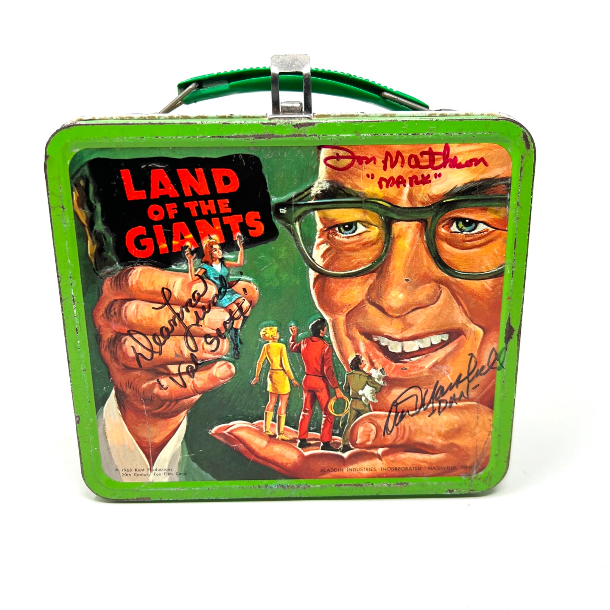 Vintage 1968 Land Of The Giants Metal Lunchbox Metal Lunch Box