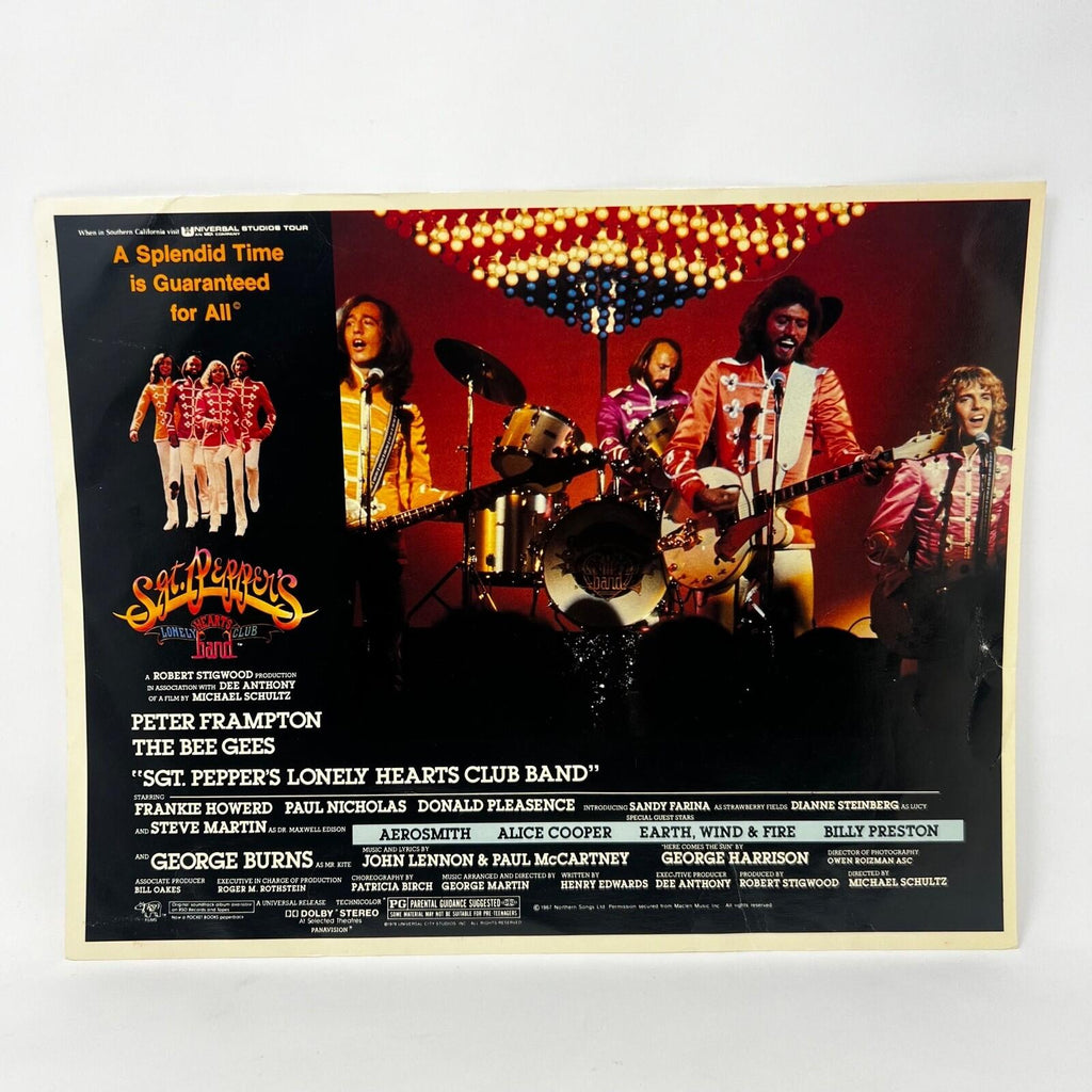 1978 STG Peppers Lonely Hearts Club Band Original Movie Lobby Card (d)