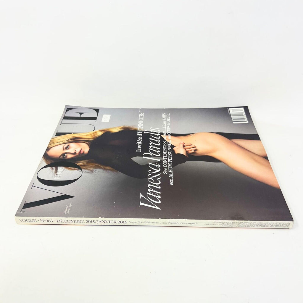 Vogue Magazine Paris No.963 December 2015 January 2016 Fashion Magazine
