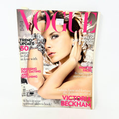 British Vogue UK Magazine April 2008 Victoria Beckham