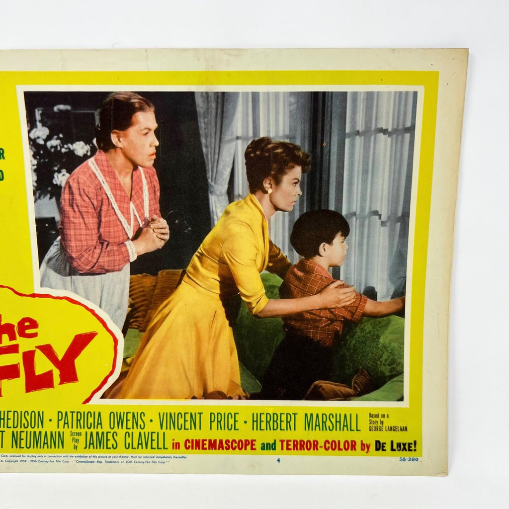 The Fly Horror Terror Collectible movie Lobby Card No.4