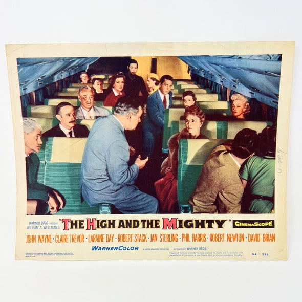 1954 The High and The Mighty Lobby Card Movie Poster (c)