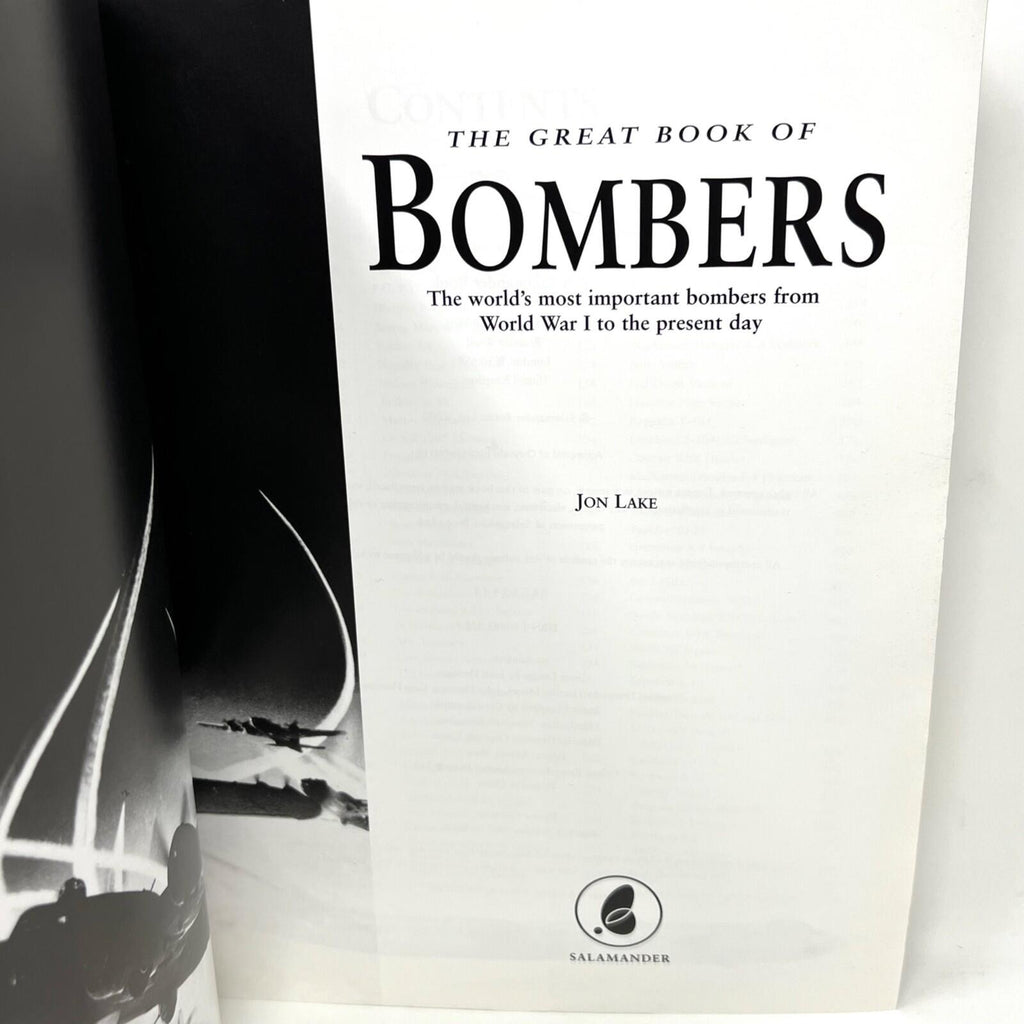 The Great Book Of Bombers By Jon Lake Salamander