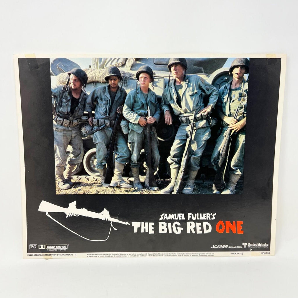Samuel Fuller's The Big Red One Lobby Card Movie Poster No.8