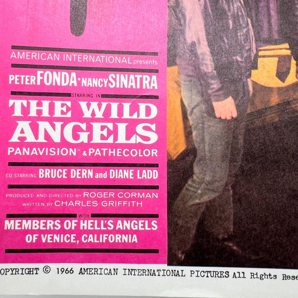 1966 The Wild Angels Movie Lobby Card No.1