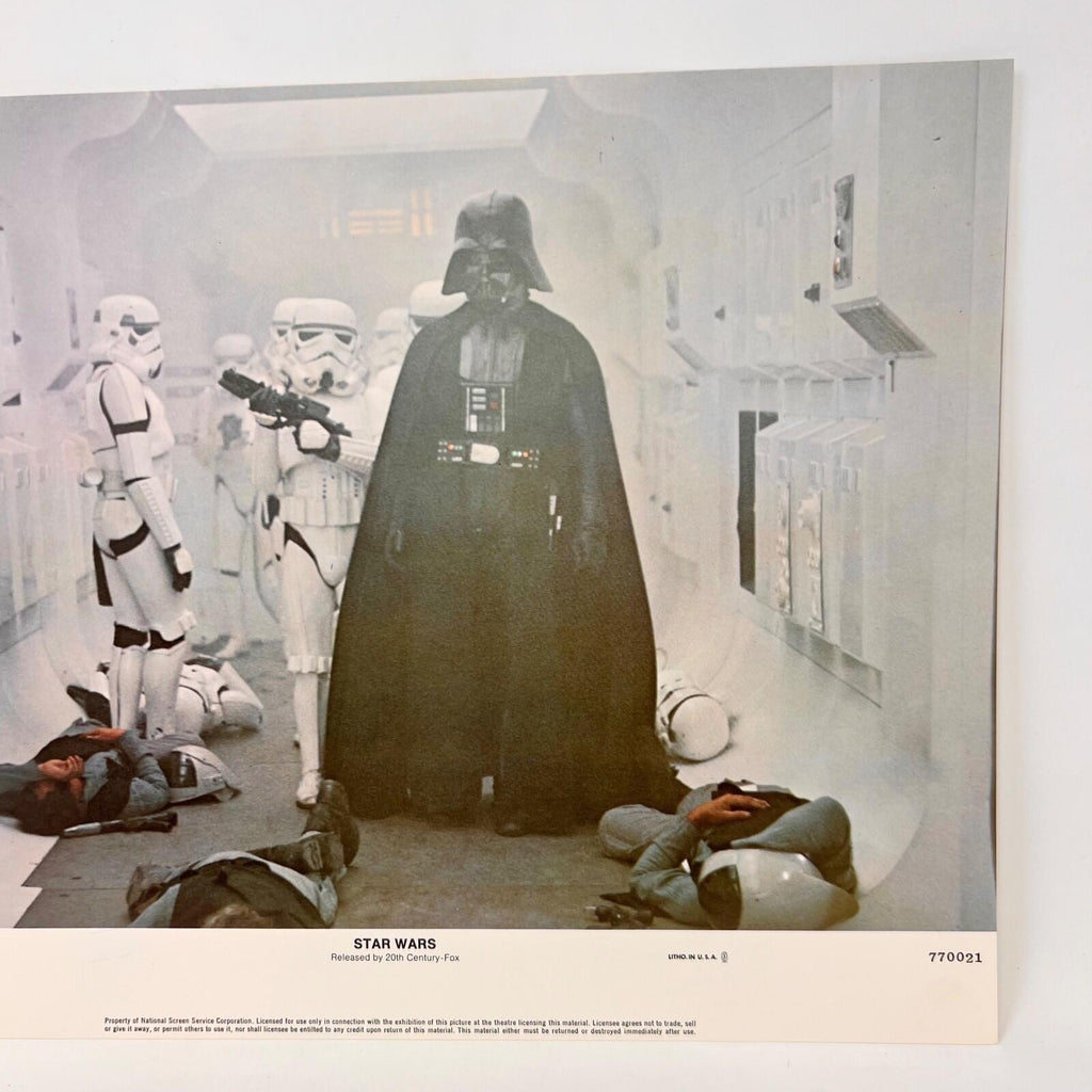 Star Wars Episode IV A New Hope Sci-Fi Original Movie Lobby Card (c) Darth Vader