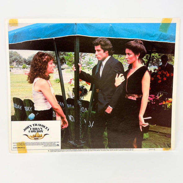 1980 Travolta Urban CowboyLobby Card Movie Poster No.4 tape residue