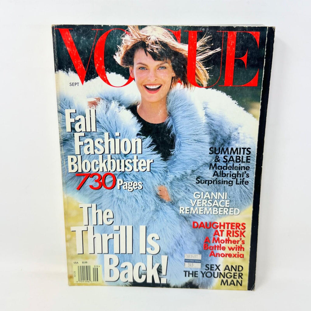 Vogue Magazine September 1997 Linda Evangelista by Steven Meisel