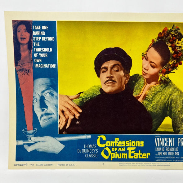 1962 Confessions of an Opium Eater Original Movie Lobby Card No.1