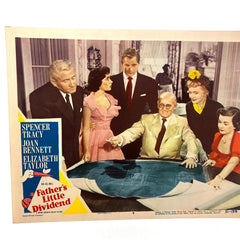 Father's Little Dividend Movie Lobby Card No.4 Spencer Tracy Elizabeth Taylor