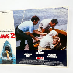 1978 Universal Studios Jaws 2 Horror Film Original Movie Lobby Card (a)