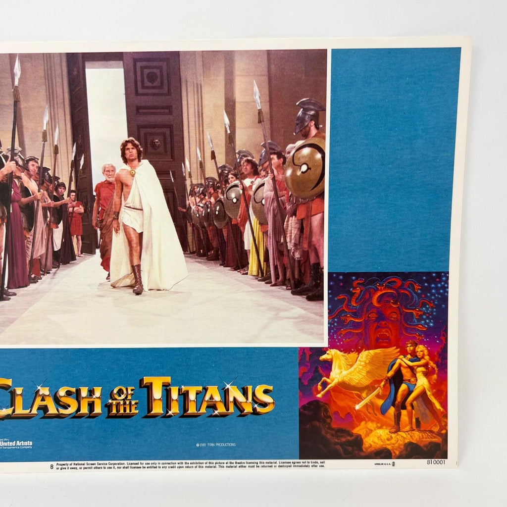 1981 Clash Of The Titans Lobby Card Movie Poster No.8