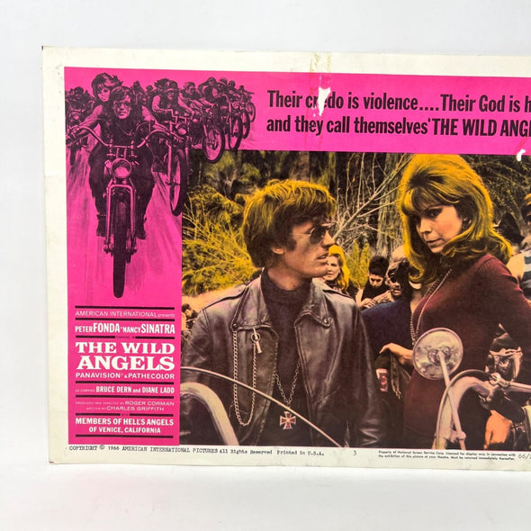1966 The Wild Angels Movie Lobby Card No.3