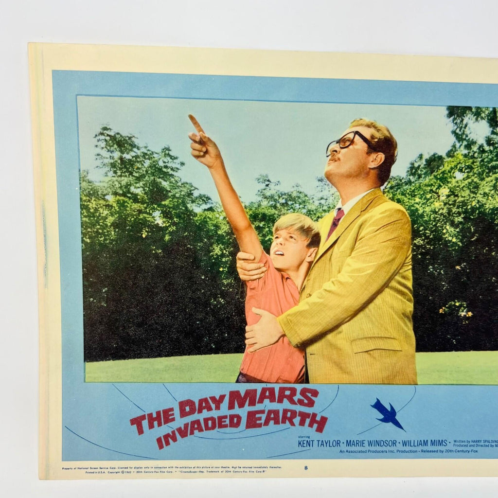 The Day Mars Invaded Earth Lobby Card Movie Poster No.8