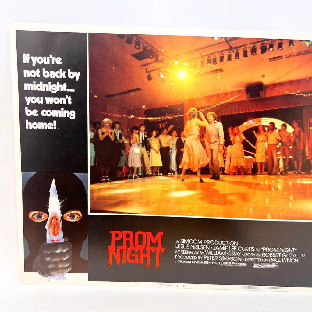 1980 Prom Night Original Movie Lobby Card No.7