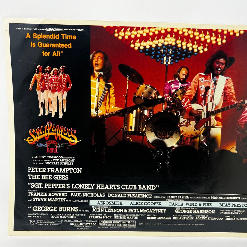 1978 STG Peppers Lonely Hearts Club Band Original Movie Lobby Card (d)