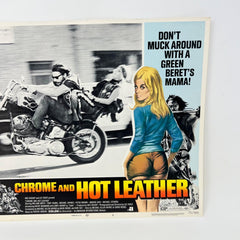 1971 Chrome And Hot Leather Movie Lobby Card No.4