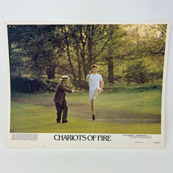 1981 Chariots Of Fire Lobby Card Movie Poster No.6