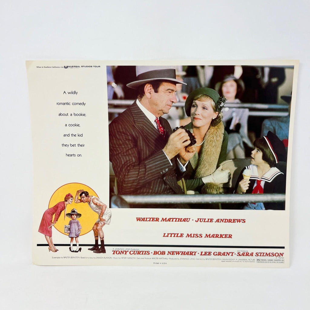 1980 Little Miss Marker Collectible movie Lobby Card (b)