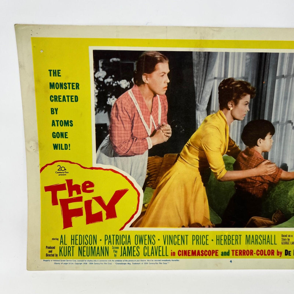 The Fly Horror Terror Collectible movie Lobby Card No.4