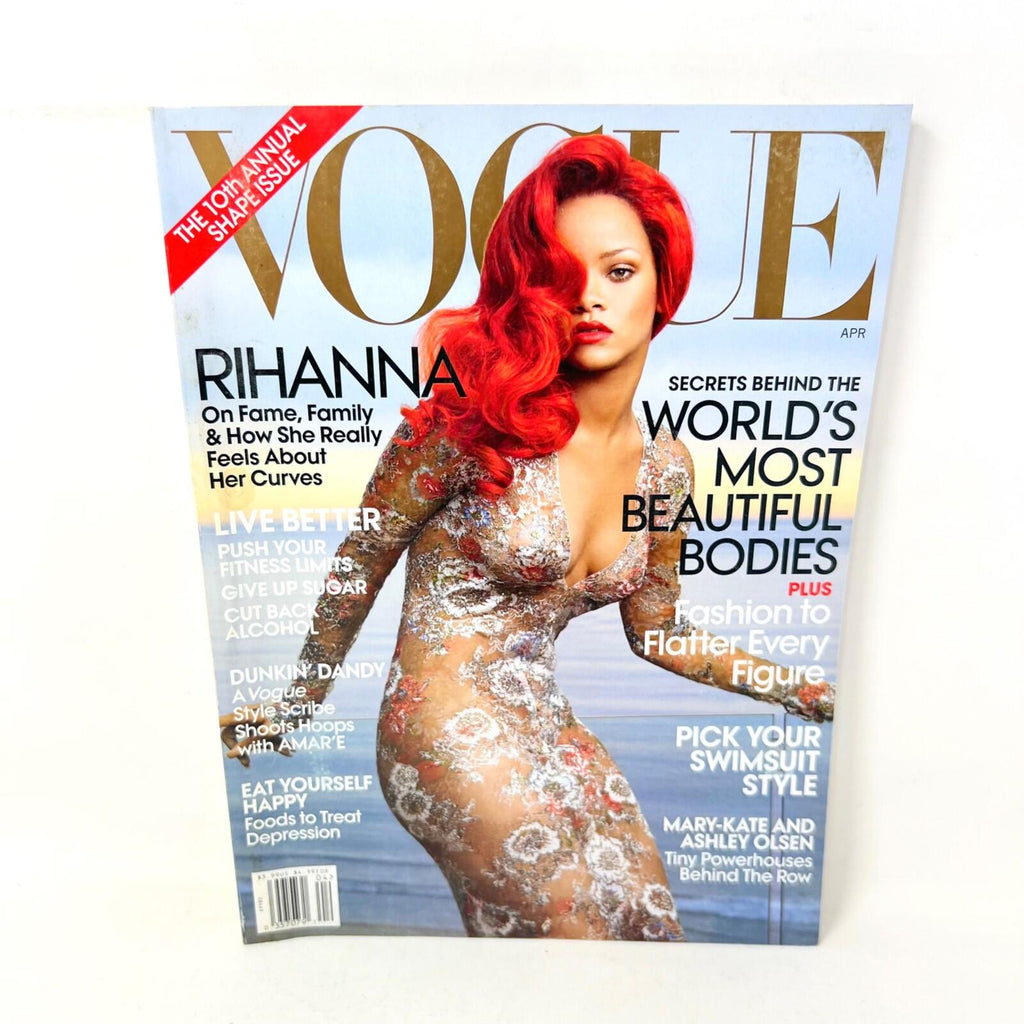 Vogue Magazine April 2011 Worlds Most Beautiful Bodies Rihanna Cover