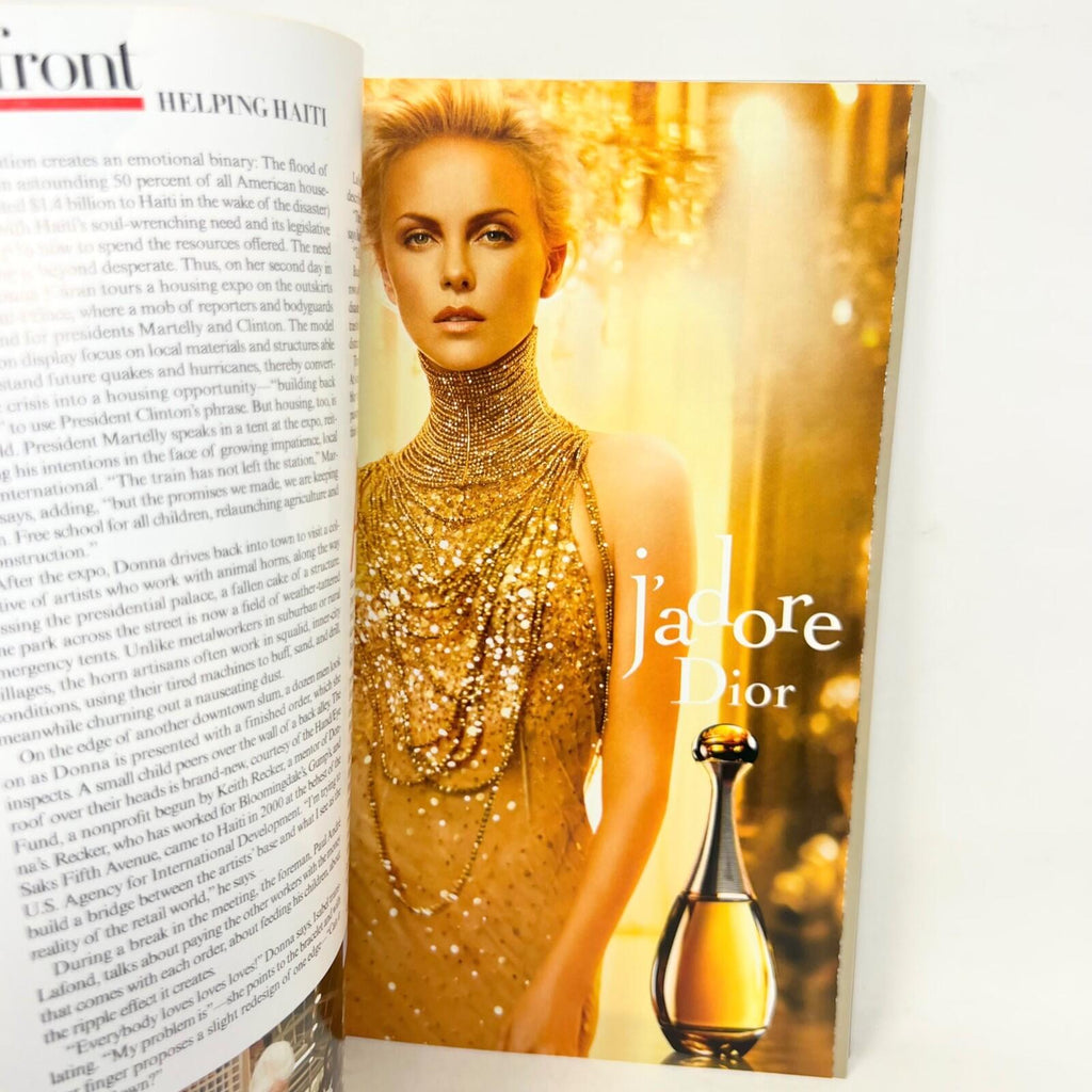 Vogue Magazine December 2011 Charlize Theron Bill Clinton Haiti Karlie Kloss