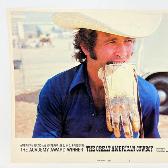 1973 The Great American Cowboy Collectible Movie Lobby Card No.1