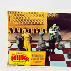 1960 The 3 Worlds Of Gulliver in Superdynamation Collectible Movie Lobby Card f