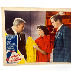 Father's Little Dividend Movie Lobby Card No.8 Spencer Tracy Elizabeth Taylor