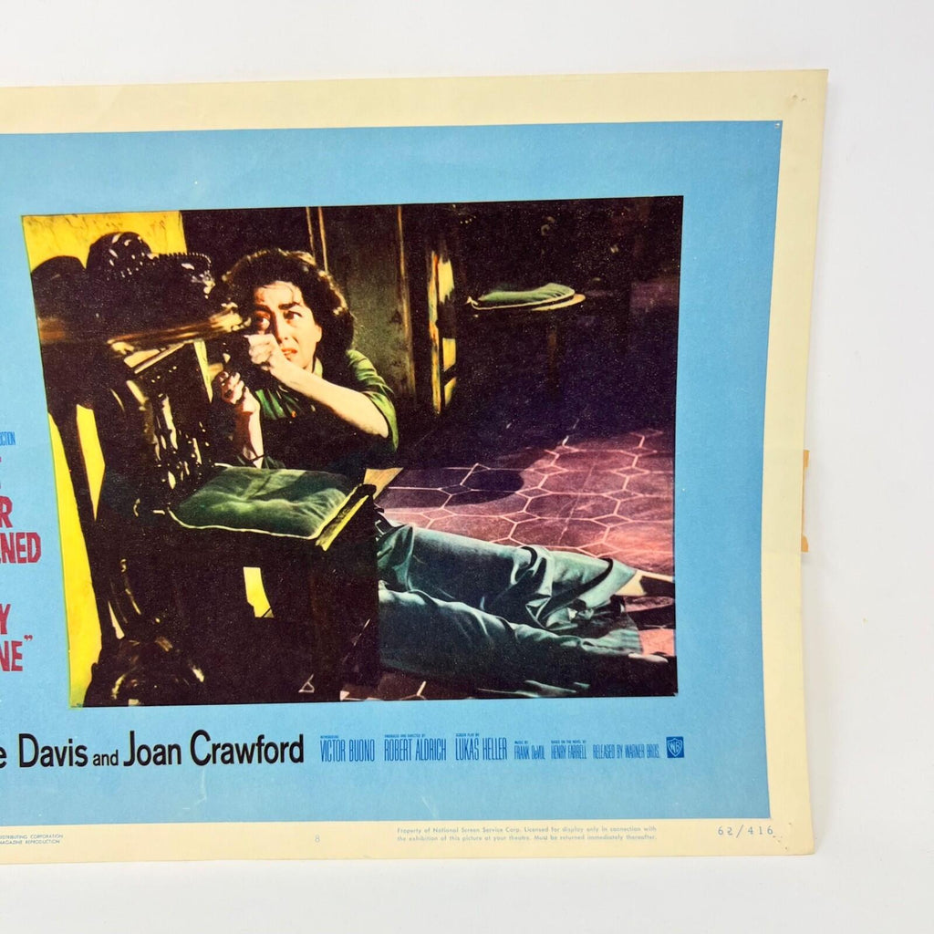 1962 What Ever Happened To Baby Jane Collectible Movie Lobby Card No.8