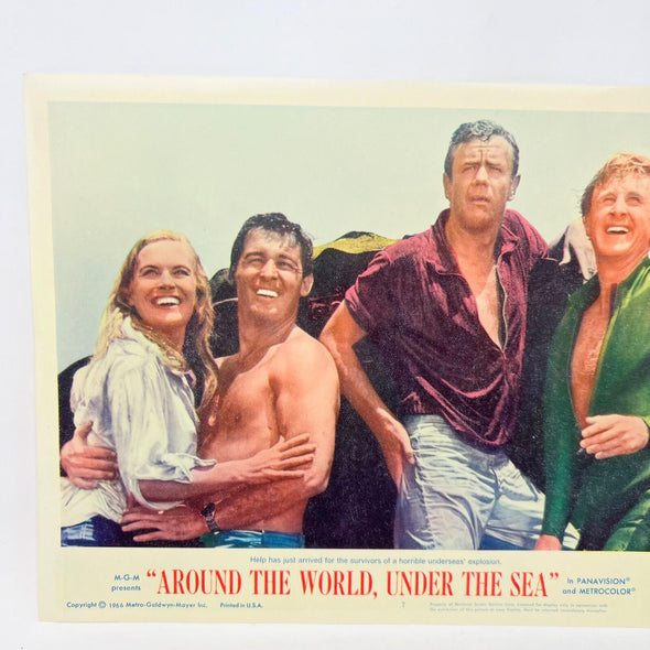 1966 Around The World Under the Sea Original Movie Lobby Card No.7
