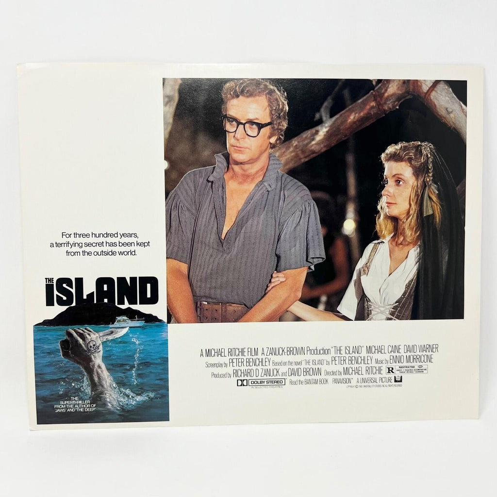 The island Sci-fi Movie Lobby Cards Set of 4