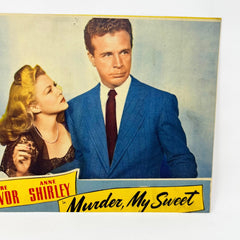 1944 Murder My Sweet Collectible Movie Lobby Card (a)
