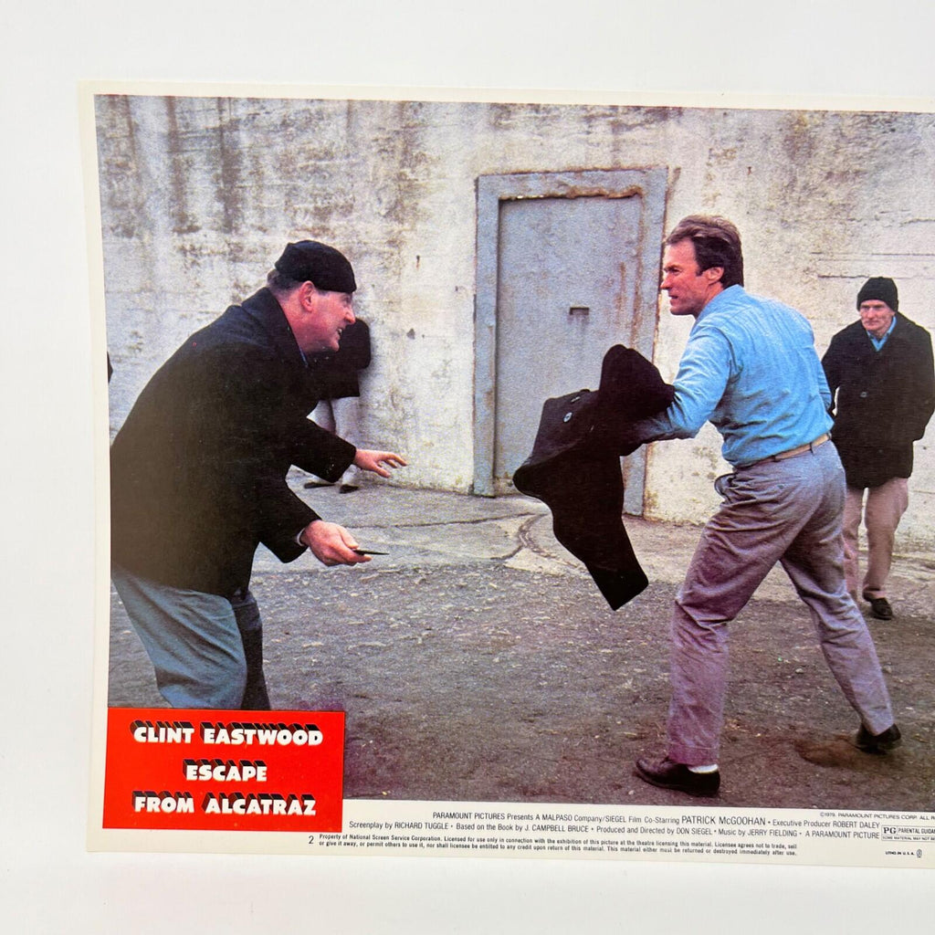 Clint Eastwood Escape From Alcatraz Lobby Card Movie Poster No.2