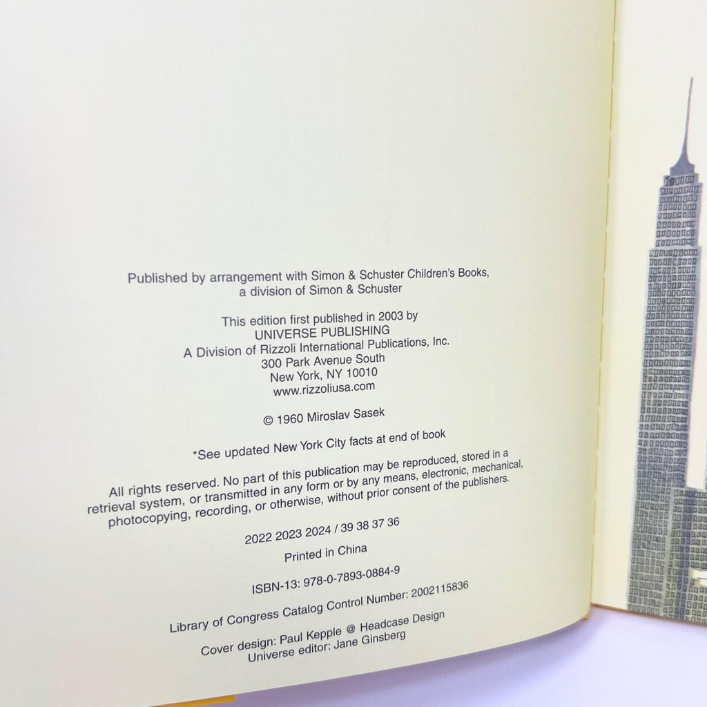 This Is New York - Hardcover By Sasek, Miroslav