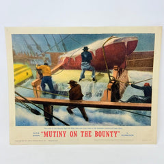1963 Mutiny On The Bounty Collectible Movie Lobby Card No.2
