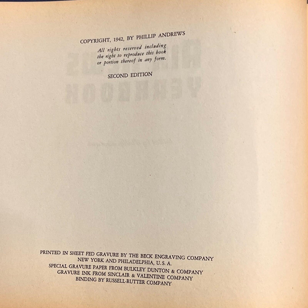 1942 Air News Yearbook Second Editon By Phillips Andrews