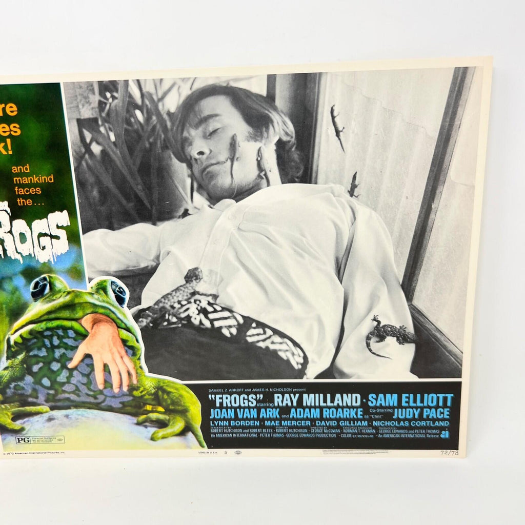 Nature Strikes Back Frogs Collectible Movie Lobby Card No.5