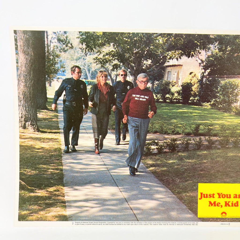 Just you and Me, Kid  Original Movie Lobby card No.2