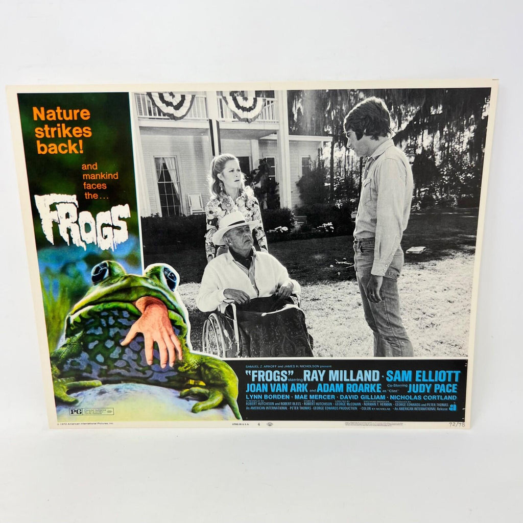 Nature Strikes Back Frogs Collectible Movie Lobby Card No.4