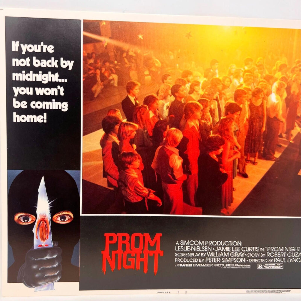 1980 Prom Night Original Movie Lobby Card No.1