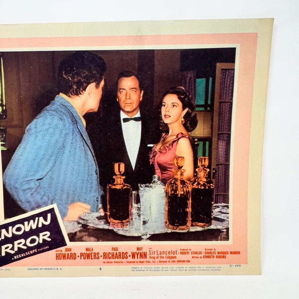 1957 Unknown Terror  Movie Lobby Card No.4