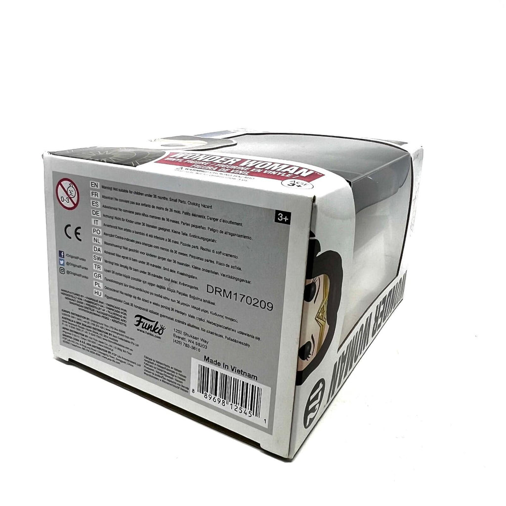 Funko Pop Heroes Wonder Woman 172 Vinyl Figure Box Reflects wear