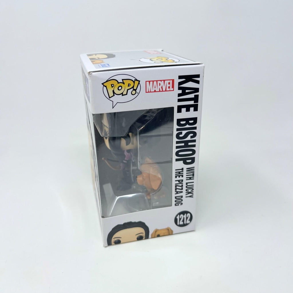 Funko Pop Marvel Hawkeye Kate Bishop with Lucky The Pizza Dog #1212