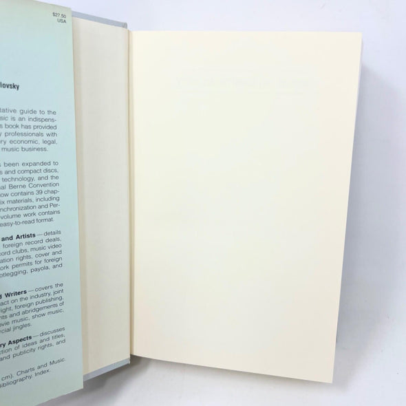 Business of Music by Watson-Guptill Hardcover Dust Jacket 1990 6th Edition
