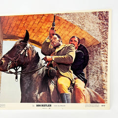 100 Rifles Movie Lobby Card No. 5