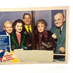 Father's Little Dividend Movie Lobby Card No.5 Spencer Tracy Elizabeth Taylor