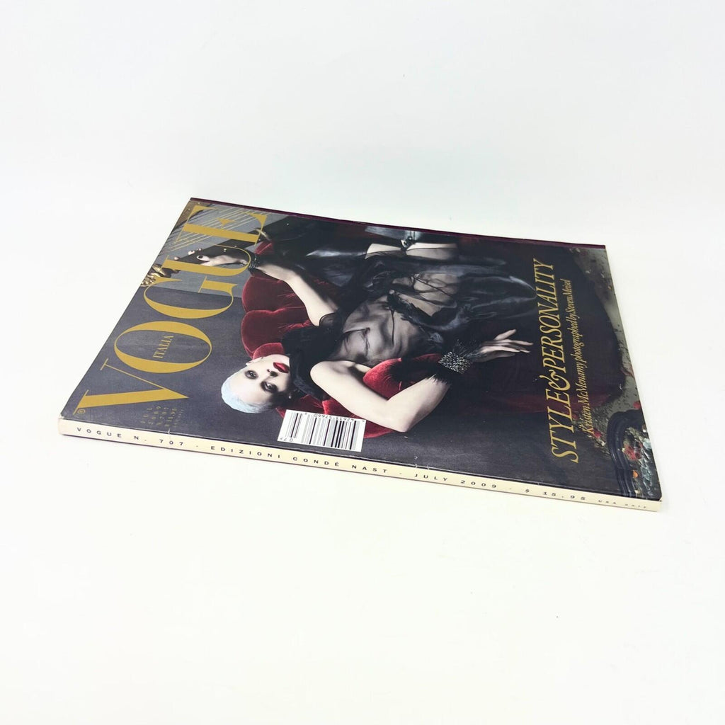 Vogue Magazine Italia July 2009 No 707 Kristen mcmenamy