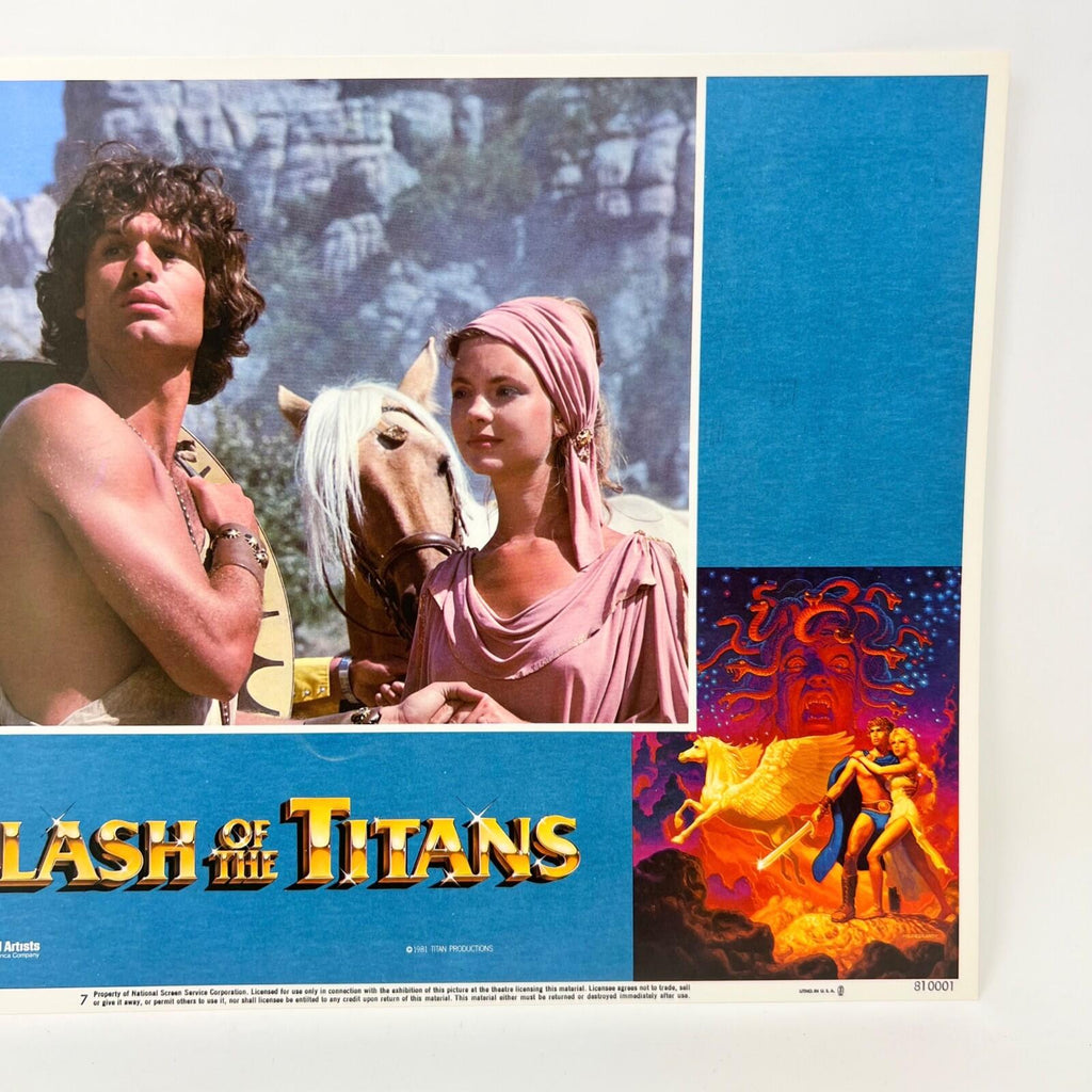 1981 Clash Of The Titans Lobby Card Movie Poster No.7