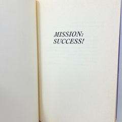 Mission: Success! By OG Mandino 1986, Hardcover First Edition HD DJ
